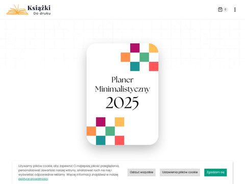 Ksiazkidodruku.pl - kalendarz 2025 do druku