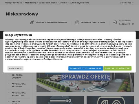 Niskopradowy.pl - rejestratory kamer IP