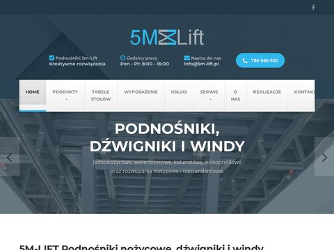 5m-lift.pl - podnośniki stołowe nożycowe Warszawa